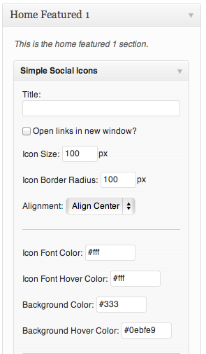Widgets ‹ Minimum Pro — WordPress