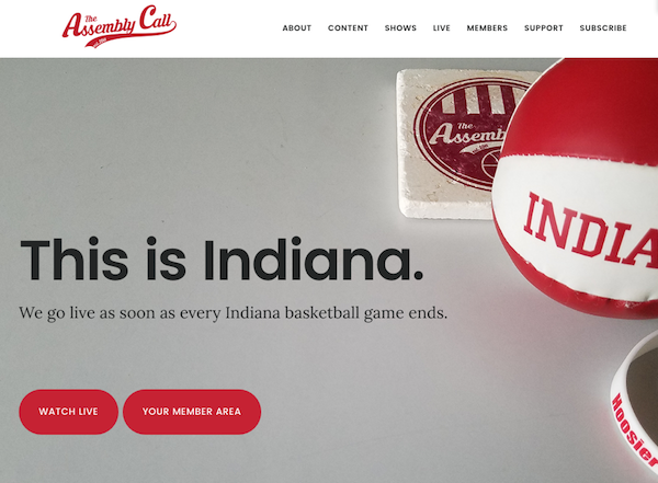 Image of AssemblyCall.com, which uses Digital Pro