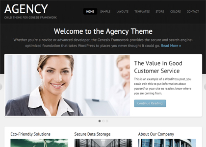 Download Agency 2.0 Genesis theme