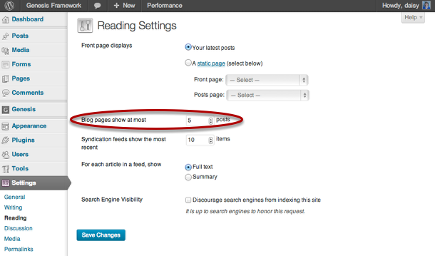 genesis-sample-reading-settings.png