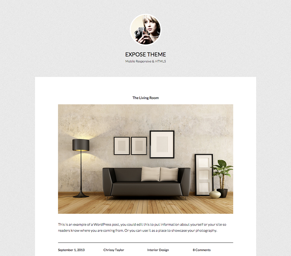 new studiopress themes - expose