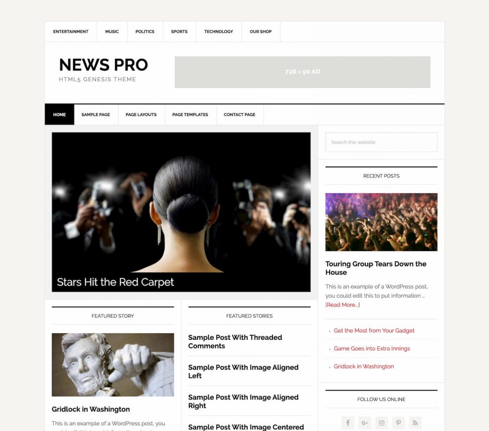 News Pro Theme